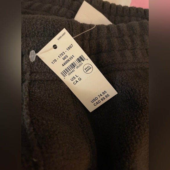 BNWT Offline by Aerie Polar Fleece Barrel Pant in Smoked Gray - Picture 7 of 9